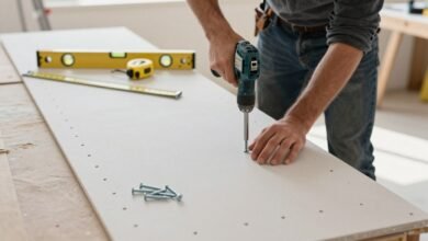 how many screws per sheet of drywall